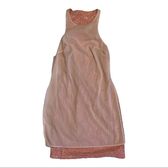 Bec & Bridge peach lace Designer Dress NWT Sz 2 - Picture 10 of 12